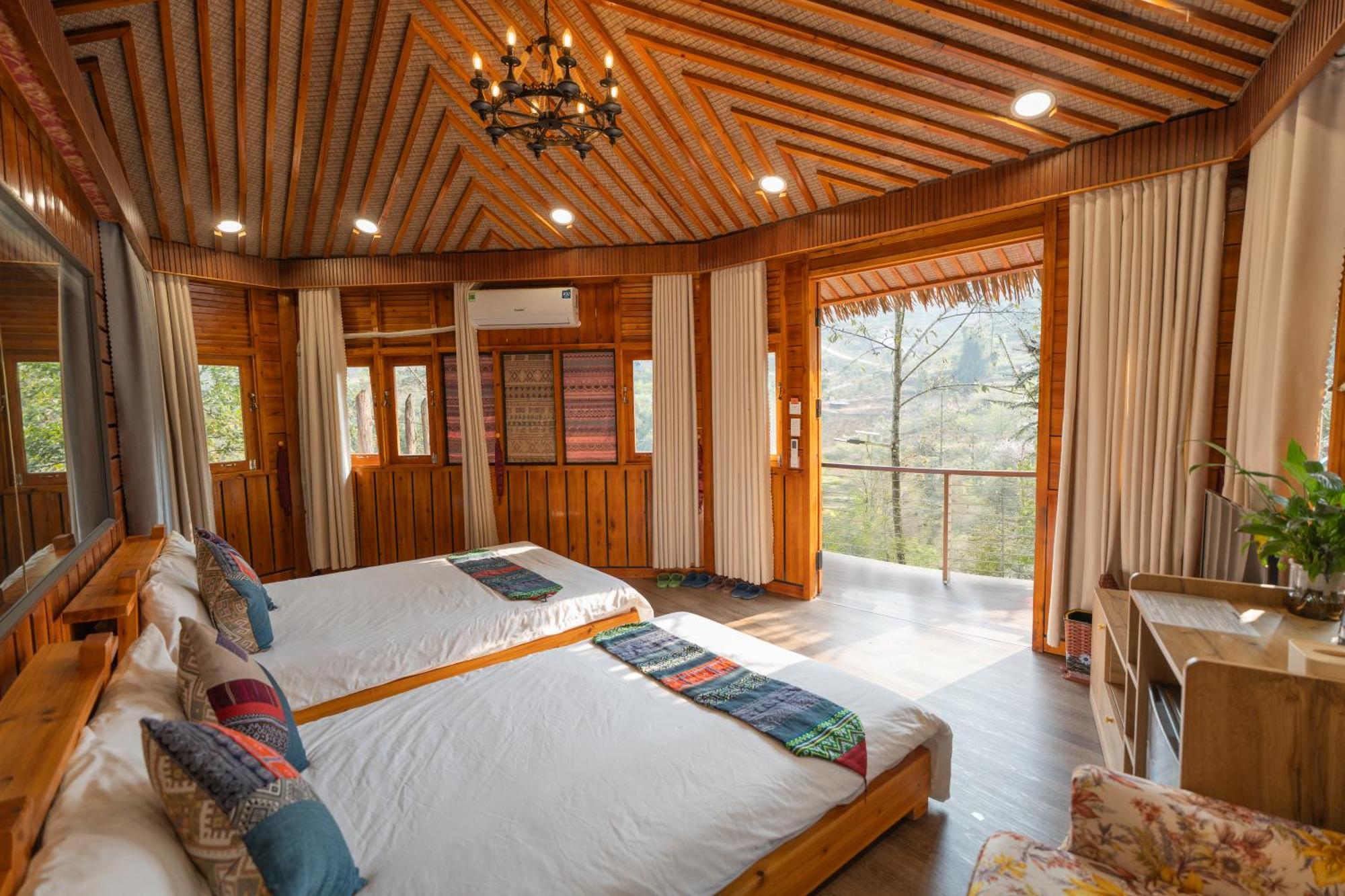 Sinai Bungalow & Hotel Sapa Exteriör bild