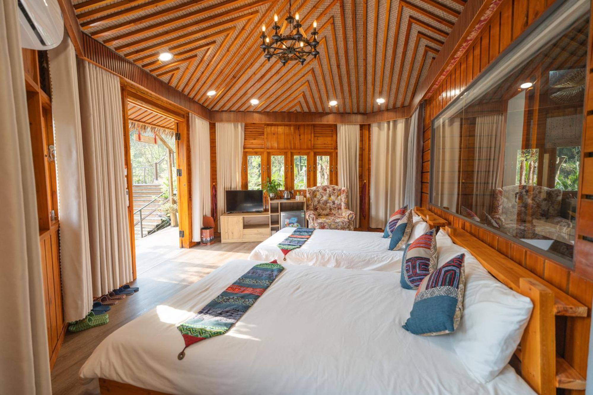Sinai Bungalow & Hotel Sapa Exteriör bild