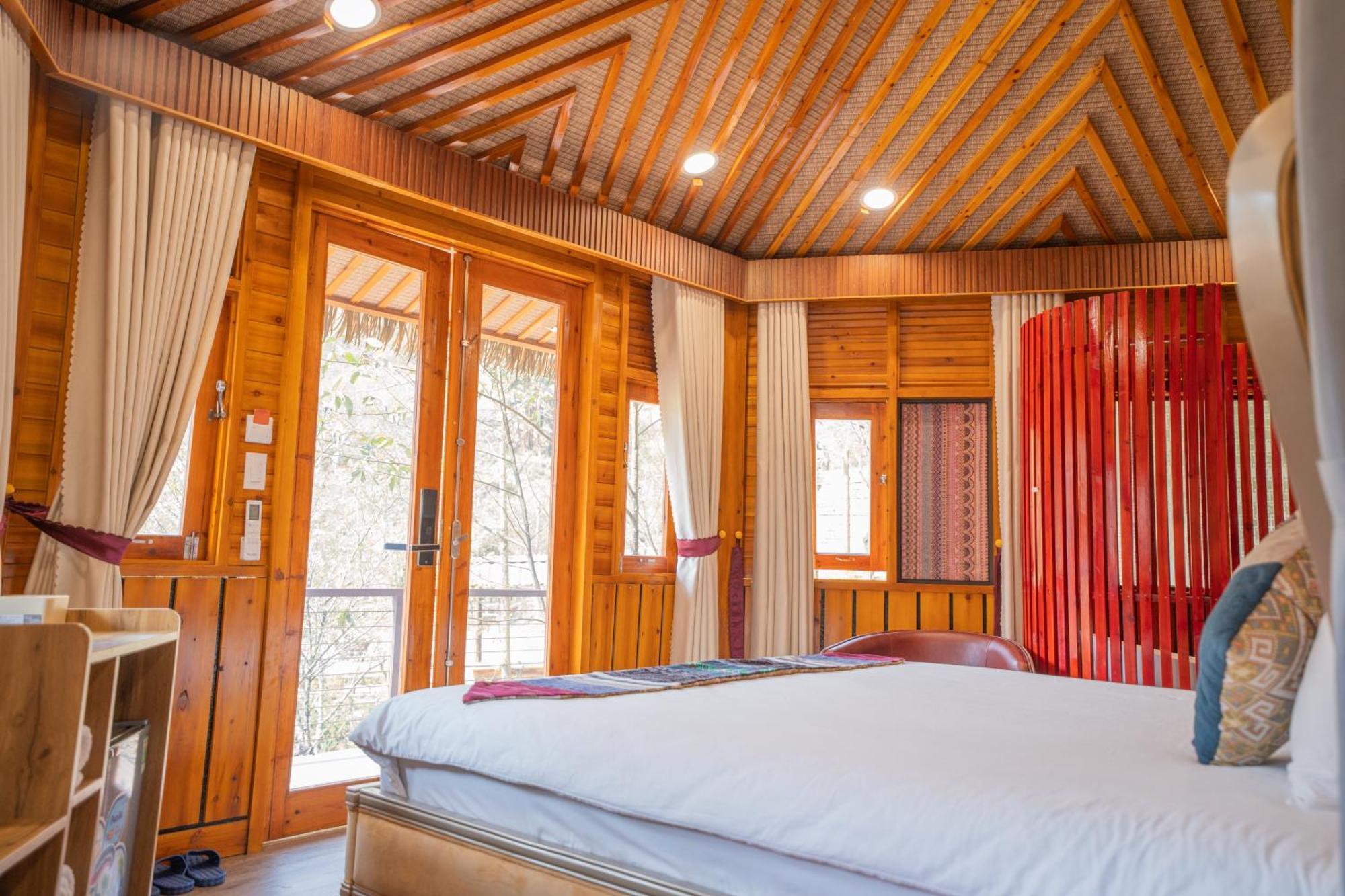 Sinai Bungalow & Hotel Sapa Exteriör bild